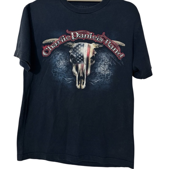 Vintage 2008 Charlie Daniels Band Graphic T-Shirt- Flawless - Picture 1 of 7
